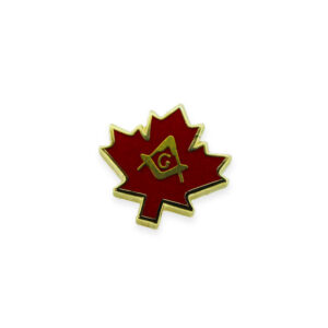 Maple Leaf Craft Lapel Badge