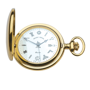 Hunter Masonic Pocket Watch
